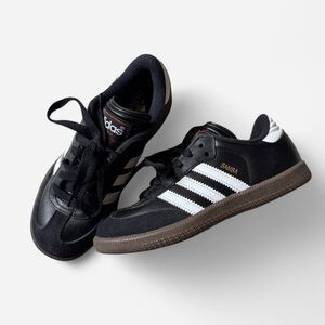 Adidas Kids Samba Black Sneakers